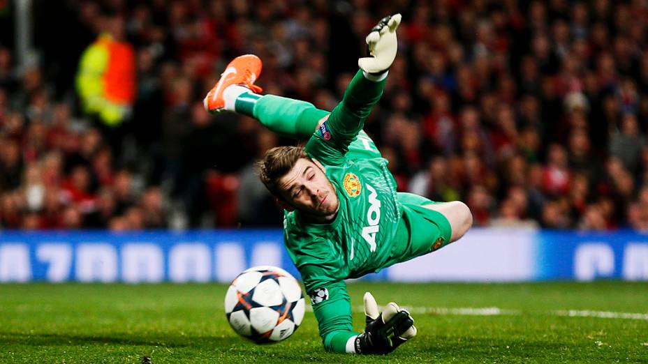 De Gea, do United, fez boas defesas na partida desta terça