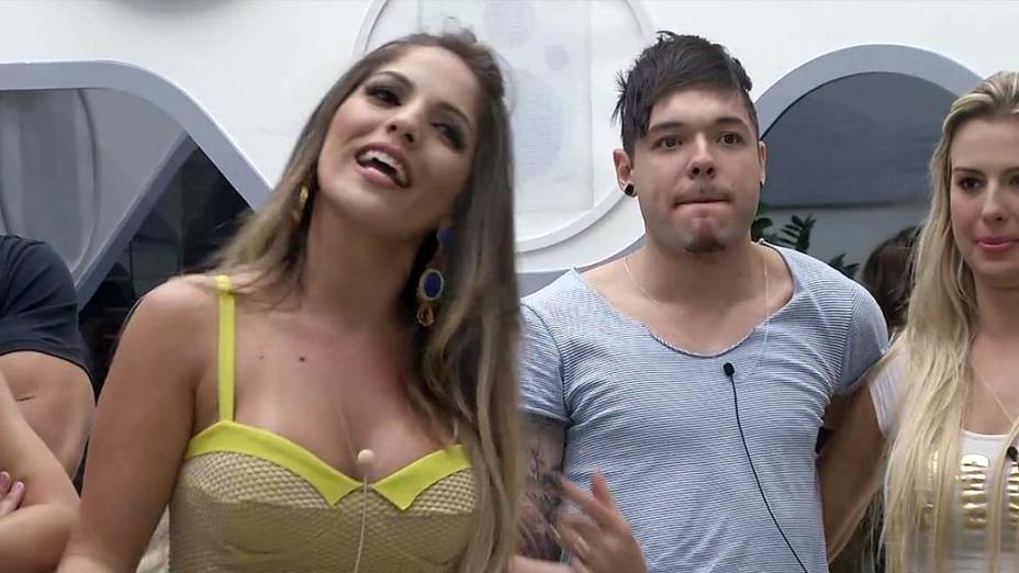 Dhomini e Anamara são os últimos ex-brothers a entrarem no BBB 13