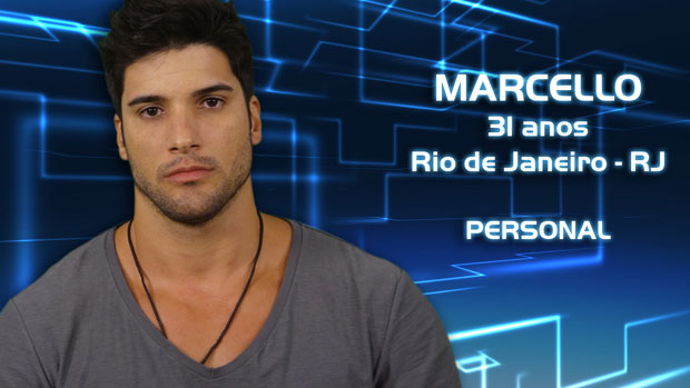 Marcello, de 31 anos, é personal trainer no Rio de Janeiro