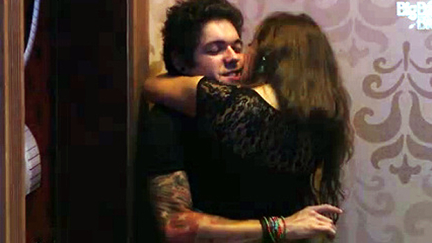 Nasser e Andressa no BBB 13