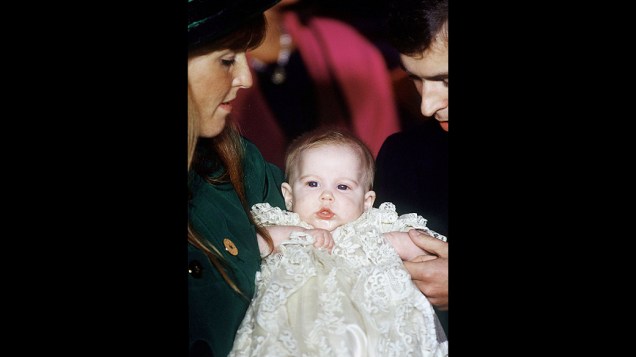Batizado da princesa Beatriz de York, na Capela Real, St James (1988)