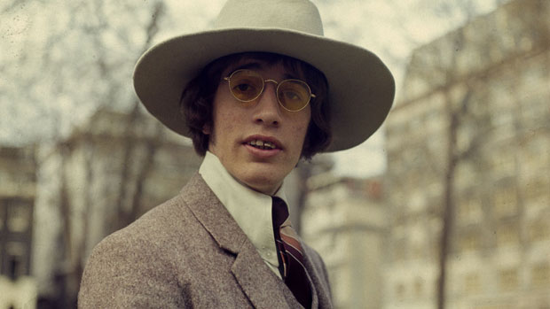 Robin Gibb em Londres em 1967 Robin Gibb em Londres em 1967
