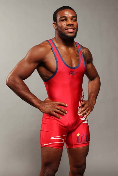 O lutador americano Jordan Burroughs