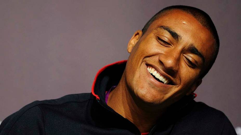 O americano Ashton Eaton, do decatlo