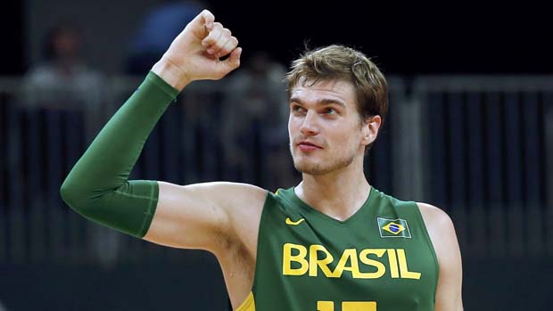 Tiago Splitter, da seleção brasileira de basquete