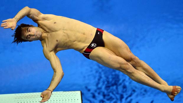 O canadense Alexandre Despatie, do salto ornamental