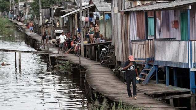 Palafitas como as do bairro Boa Esperança, em Altamira, são a moradia de 13.000 pessoas. Locais vão virar áreas de lazer