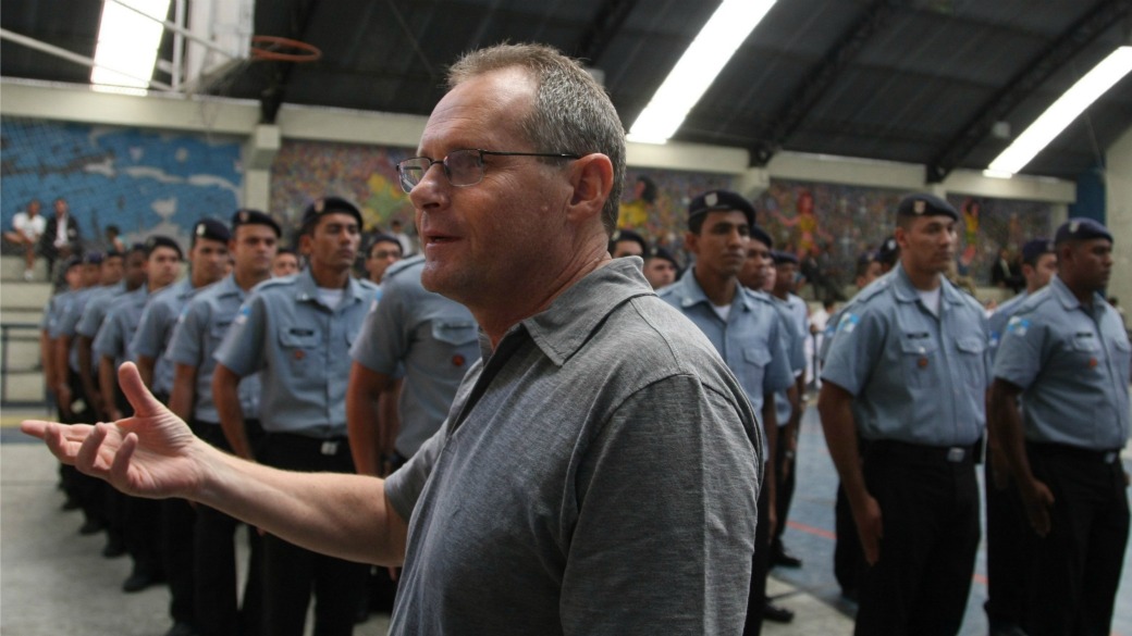 José Mariano Beltrame na comemoração de um ano da UPP do Turano