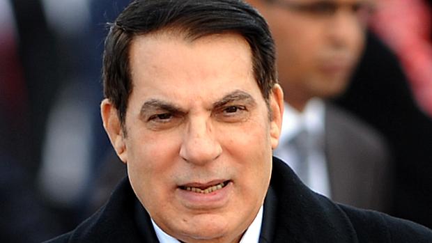 Ben Ali, ex-ditador da Tunisía, faltou a todos os seus julgamentos