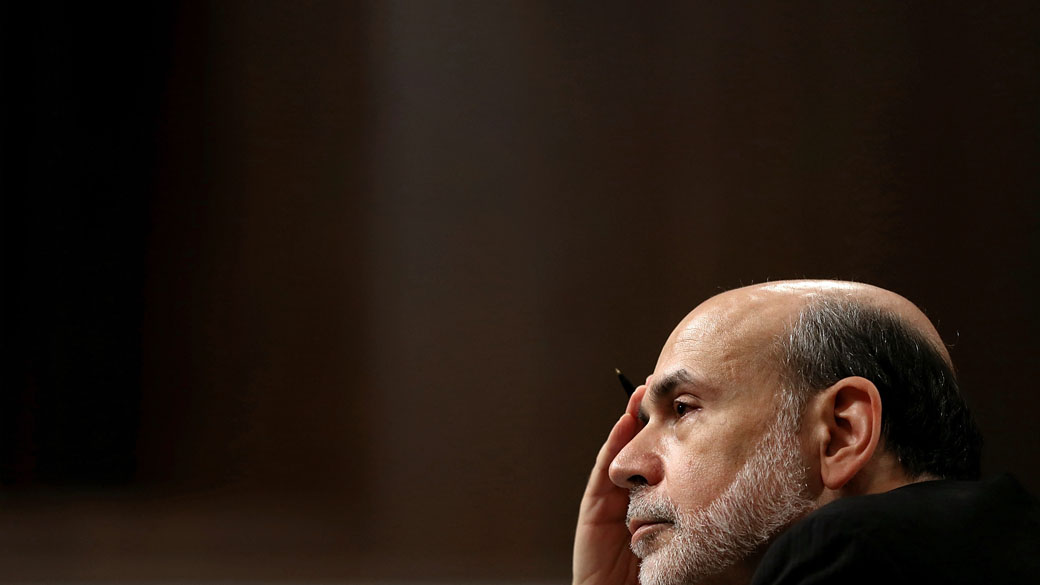 Ben Bernanke, presidente do FED, Banco Central dos Estados Unidos