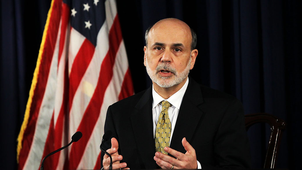 Notícia pode embasar decisão do Fed, BC americano, presidido por Ben Bernanke, de retirar estímulos à economia
