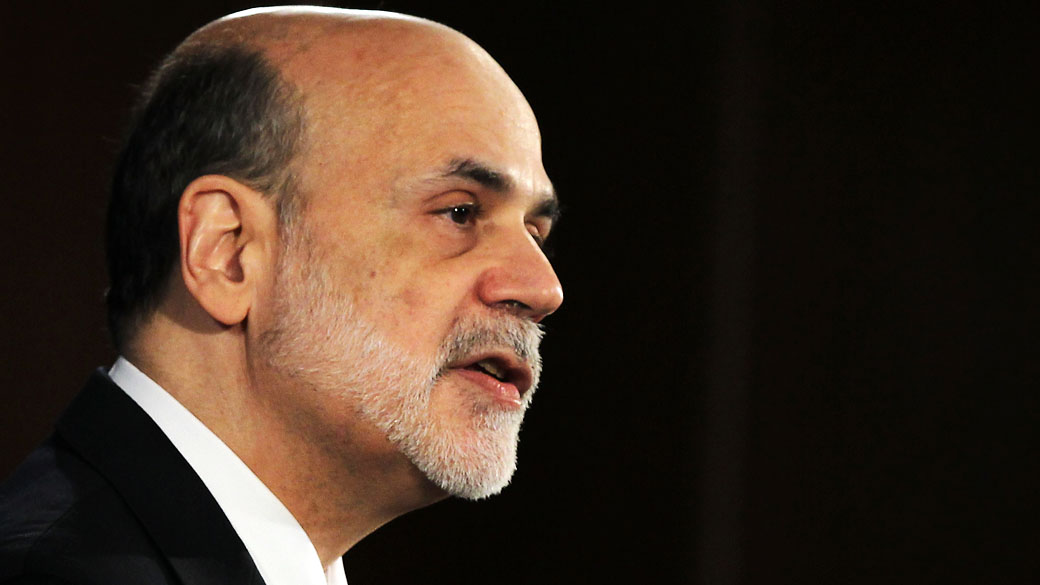 Ben Bernanke, presidente do FED, Banco Central dos Estados Unidos