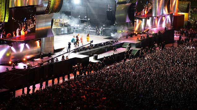 Beyoncé no primeiro dia do Rock in Rio 2013