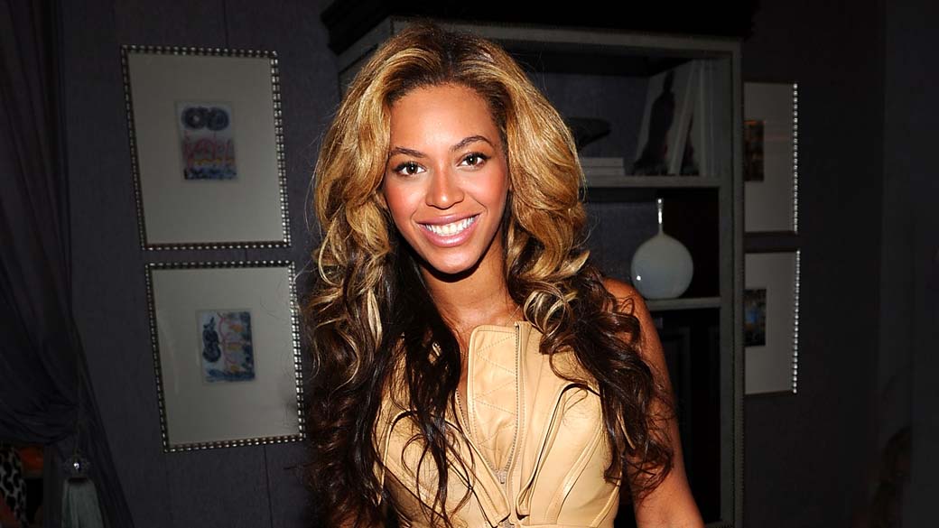 Cantora Beyonce durante a semana de moda de Nova York