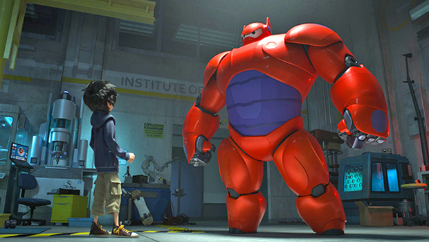 Cena do filme 'Big Hero 6', nova investida da Disney no acervo de super-heróis da Marvel