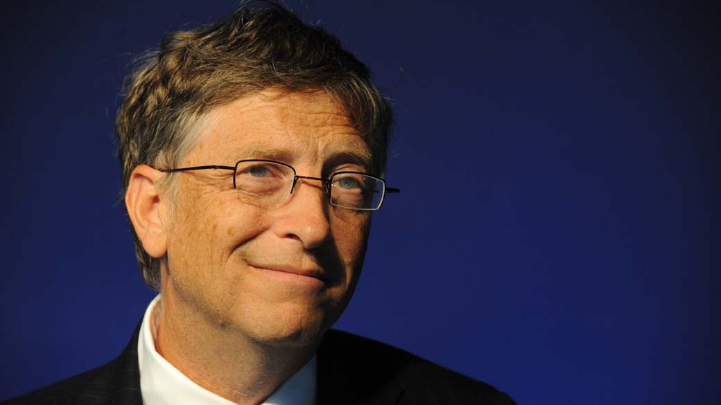 Bill Gates durante reunião do G20 em Cannes, na França