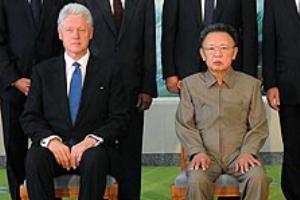 Clinton e Kim se encontram na Coreia do Norte