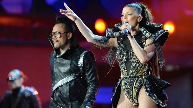Black Eyed Peas no show da véspera da abertura da Copa de 2010, no Orlando Stadium, em Soweto, Johannesburgo