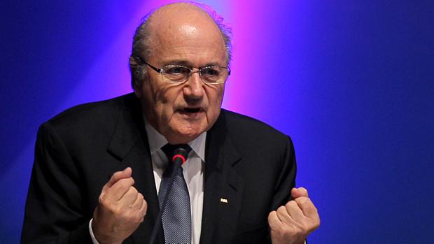 Escândalo no futebol: o presidente da Fifa, Joseph Blatter