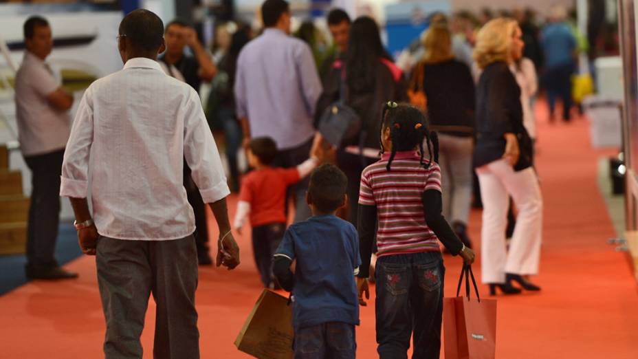 Público compareceu em peso durante o São Paulo  Boat Show