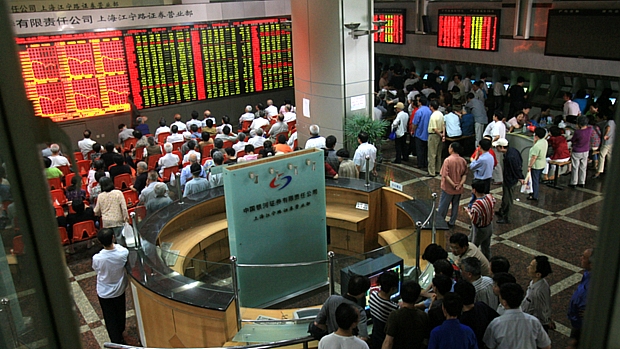 Acordo ainda não prevê a listagem cruzada de ações com a Bolsa de Xangai (foto)