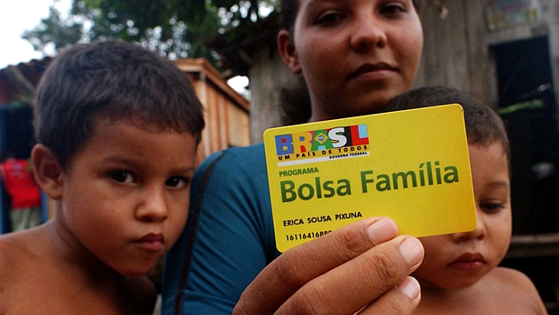 Érica de Souza Pixuna, beneficiária do Bolsa Família, no Pará