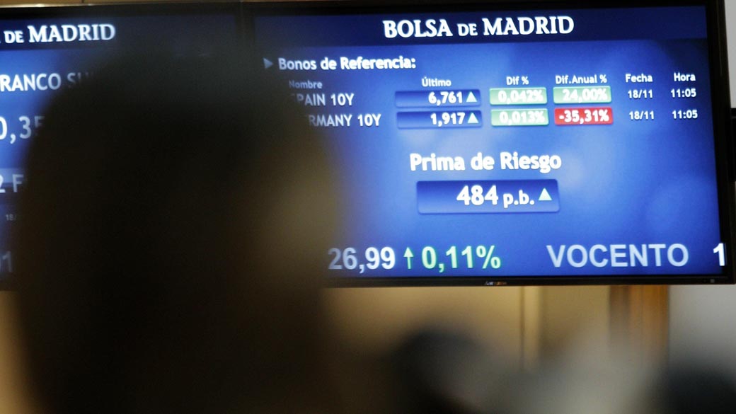 Índices da Bolsa de Madri, na Espanha: PIB americano veio abaixo do esperado e impactou bolsas