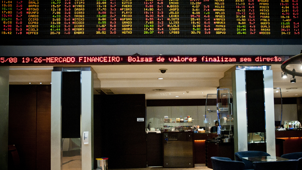 Bovespa (Bolsa de Valores de São Paulo) cai mais de 6% na tarde desta segunda-feira