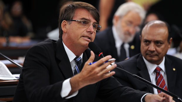 O deputado federal Jair Bolsonaro: nova acusação de quebra do decoro parlamentar
