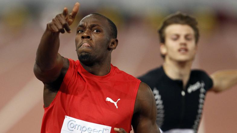 Em Roma, Usain Bolt marca o melhor tempo do ano nos 100 metros rasos
