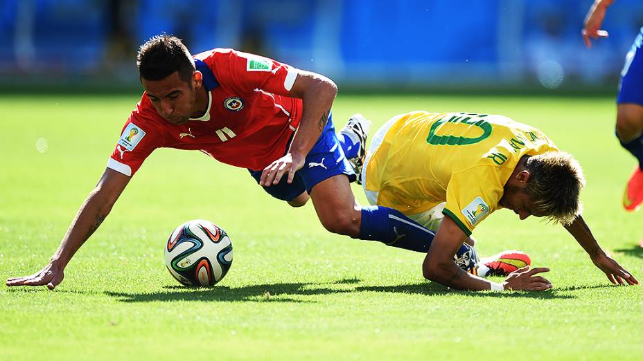 Partida entre Brasil e Chile, em Minas Gerais