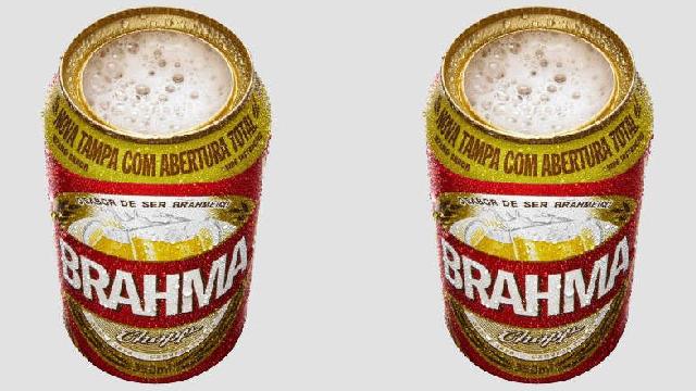 Chamado de Brahma Copaço, a AmBev passará a vender latas da cerveja que se transformam em copos por meio de um sistema de abertura total na tampa da embalagem