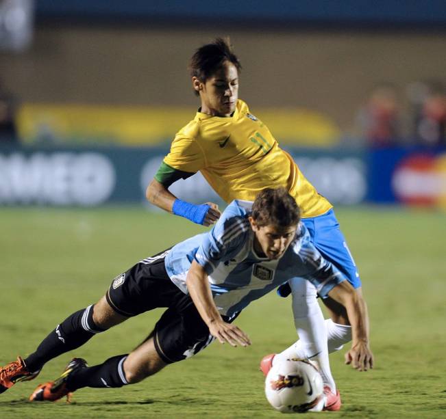 Brasil x Argentina pelo Superclássico das Américas 2012, em Goiânia