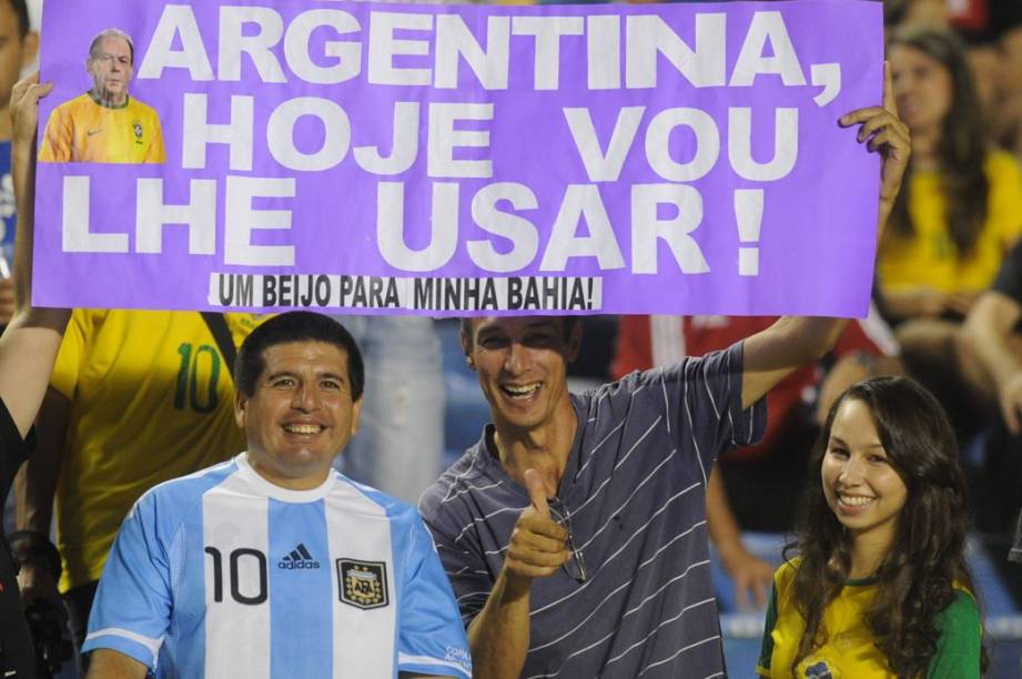 Brasil x Argentina pelo Superclássico das Américas 2012, em Goiânia