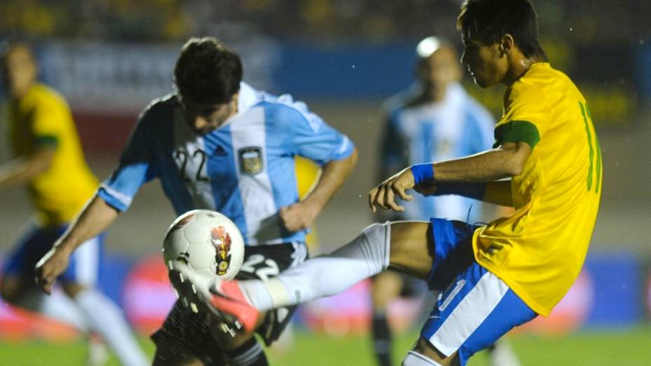 Brasil x Argentina pelo Superclássico das Américas 2012, em Goiânia