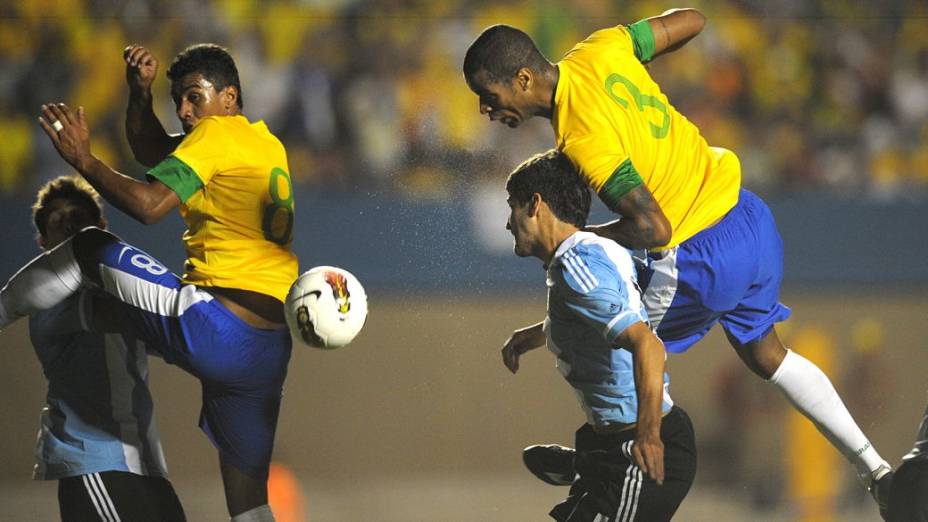 Brasil x Argentina pelo Superclássico das Américas 2012, em Goiânia