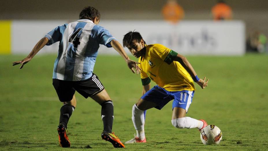 Brasil x Argentina pelo Superclássico das Américas 2012, em Goiânia