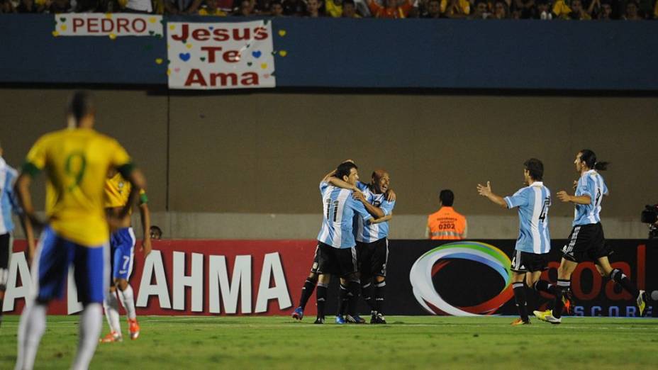 Brasil x Argentina pelo Superclássico das Américas 2012, em Goiânia