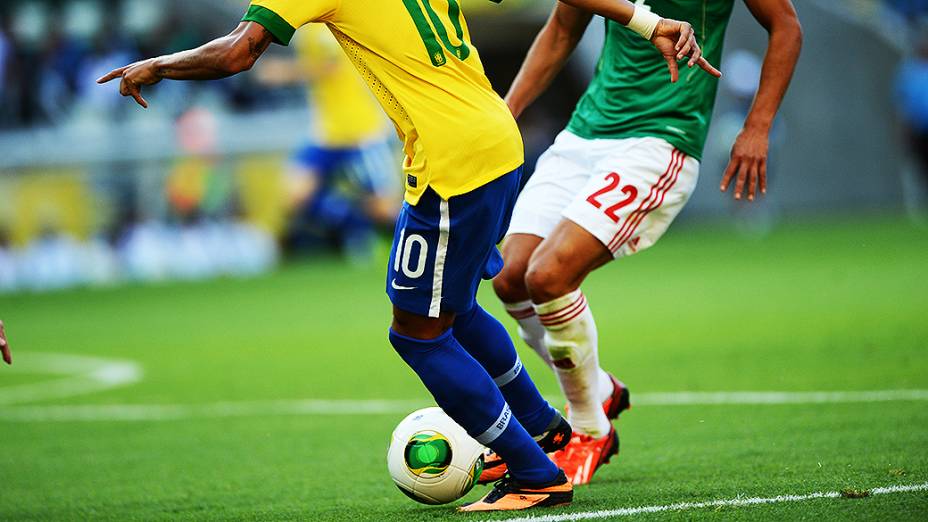 As chuteiras dos jogadores na Copa das Confederações