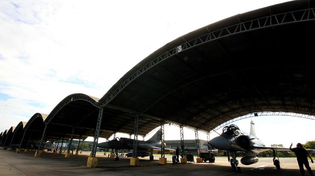 O ninho dos Mirage na Base Aérea de Anápolis