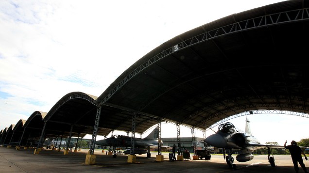 O ninho dos Mirage na Base Aérea de Anápolis O ninho dos Mirage na Base Aérea de Anápolis