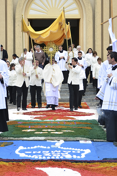 Celebração de Corpus Christi em Curitiba, Paraná