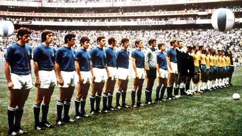 Brasil x Itália, final da Copa de 1970