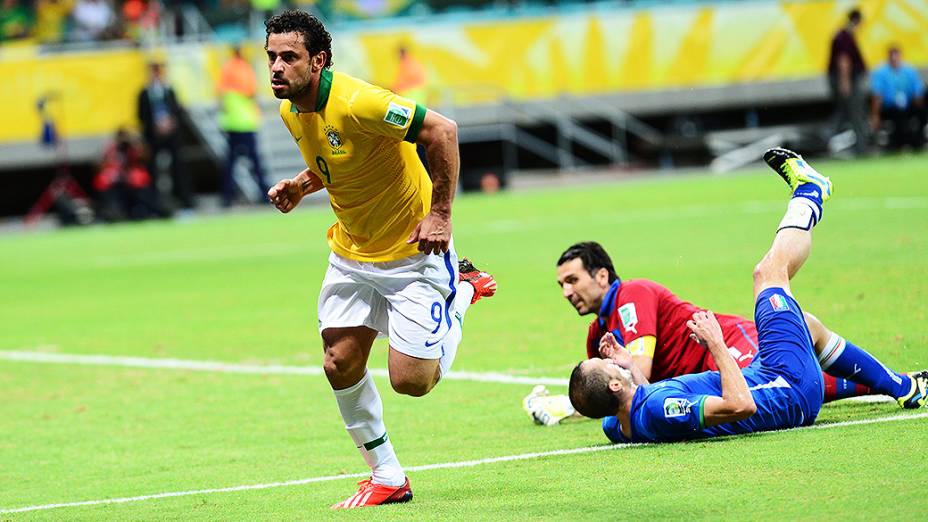 Brasil vence a Itália e é líder do grupo A, pela Copa das Confederações, em Salvador