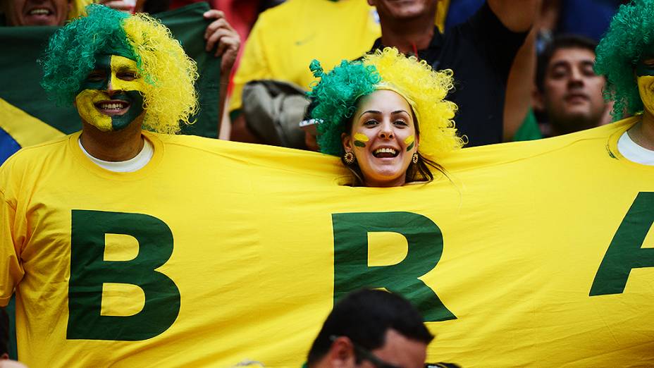 Brasil vence o Japão na abertura da Copa das confederações no estádio Mané Garrincha, em Brasília