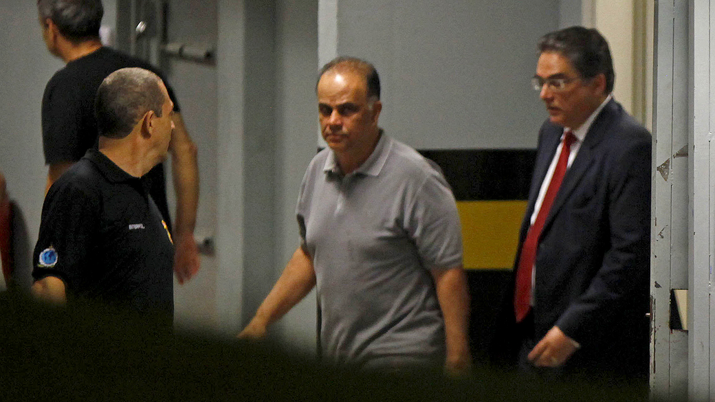 Marcos Valério, considerado o "operador do mensalão", se entregou na Superintendência da Polícia Federal em Belo Horizonte