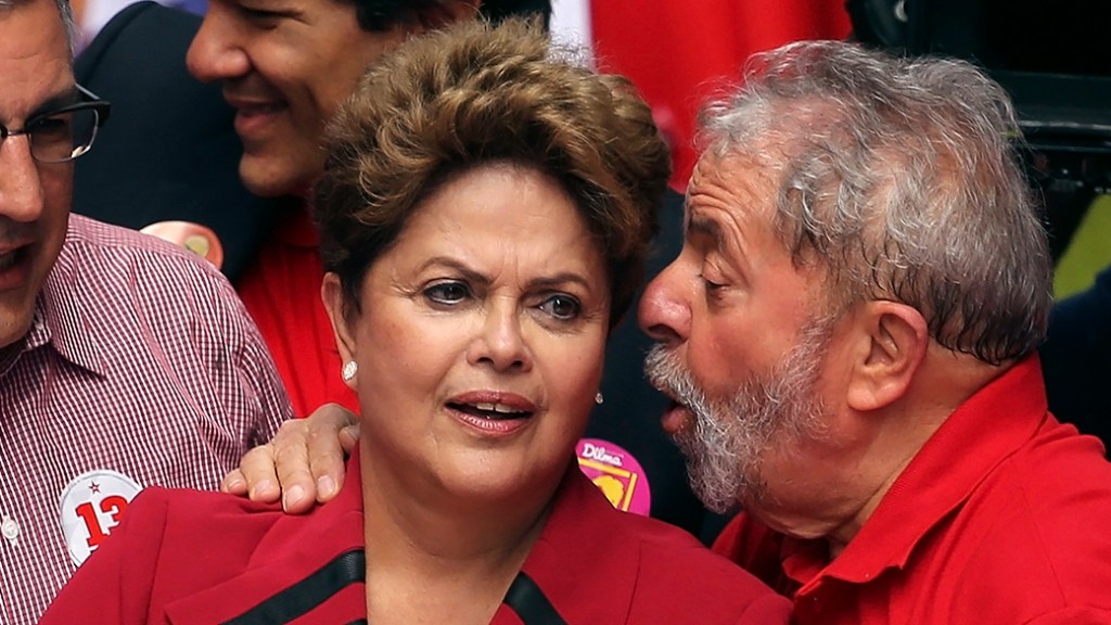 Dilma e Lula: criador e criatura se reuniram nesta segunda em São Paulo
