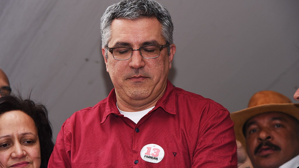 Candidato do PT ao governo de São Paulo, Alexandre Padilha
