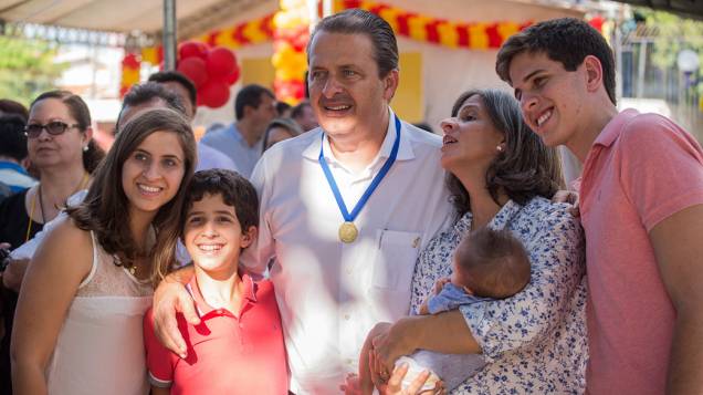 Eduardo Campos visita com a família, as cidades de Juazeiro do Norte e Barbalha, na região metropolitana do Cariri, sertão do Ceará