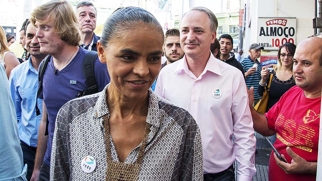 Marina Silva, vice-candidata à presidência da República